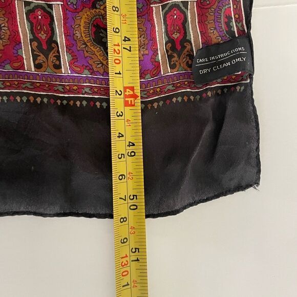 The Specialty House Vibrant Colors Silk Scarf - Picture 7 of 8